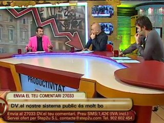 TV3 - Divendres - Sala i Martín: "Cal una revolució mental"