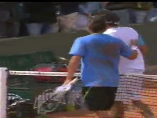 Baghdatis × Mayer match point