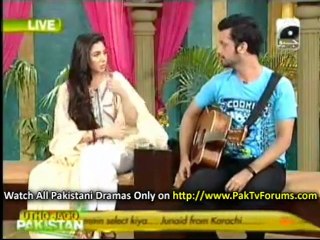 Atif Aslam & Mahira khan in Utho Jago Pakistan 27th May 2011 - Part 4/8
