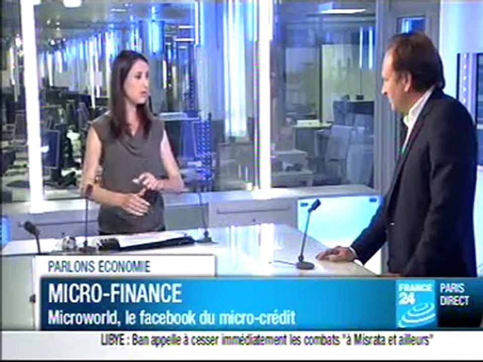 France 24 : MicroWorld, le Facebook du microcrédit