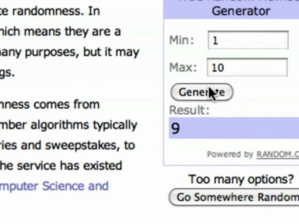 SALLY PARK - Risultati del contest