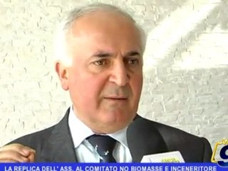 La replica dell'assessore al Comitato No Biomasse e Inceneritore