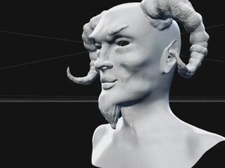 Test MudBox tete diable