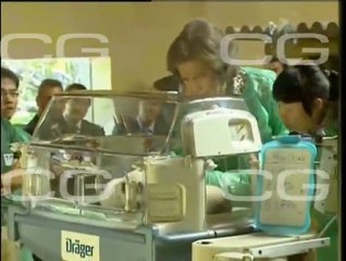 Doña Sofía se pone tierna con los pandas