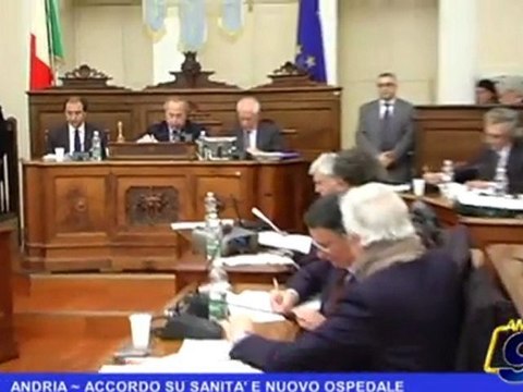 ANDRIA | Accordo su sanità e nuovo ospedale