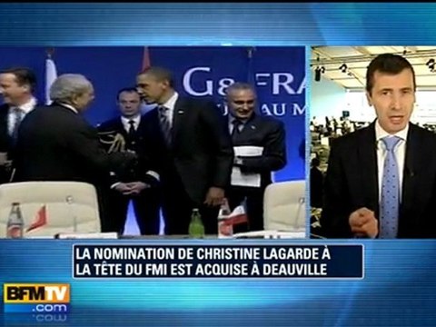 FMI : le G8 accorde toute sa confiance à Lagarde