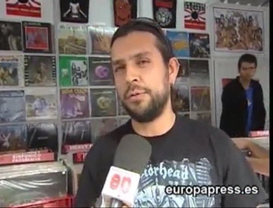 Feria de discos en Madrid