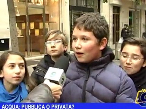 ACQUA: Pubblica o privata? Microfono Aperto