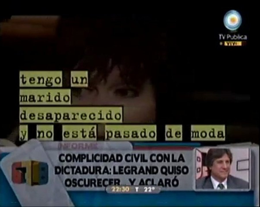 6,7,8 - Complicidad civil con la Dictadura_ Legrand quiso oscurecer y aclaro 30-11-201