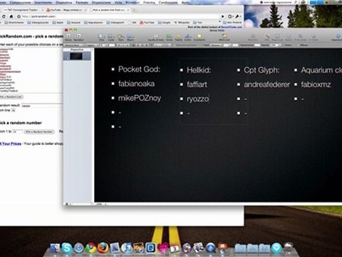 Risultati del mega contest per i 400 iscritti