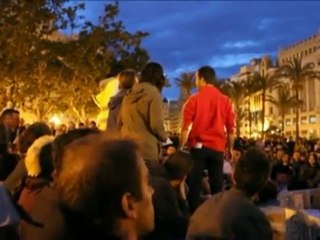 Asamblea del 18 de mayo. Acampada Valencia.