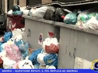 ANDRIA | Questione rifiuti, il PDL replica ad Andria3