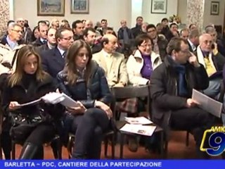 BARLETTA | PDC, cantiere della partecipazione