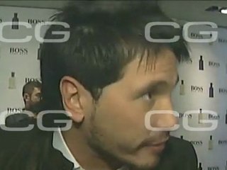 David de María: Chenoa es muy buena persona