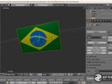 Blender 3D Tutorial: Bandeira ao Vento - Parte1