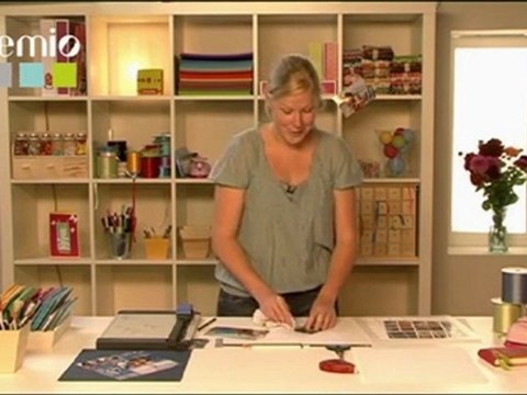 Utiliser un gabarit pour scrapbooking - Tuto loisirs créatifs