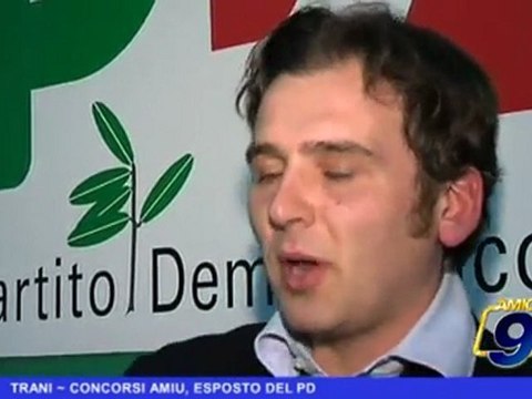 TRANI | Concorso AMIU, esposto del PD