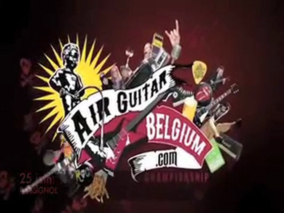 air guitar rossignol / belgique contest 25 juin 2011