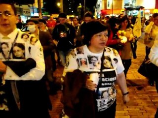 Colombie: des proches de disparus manifestent