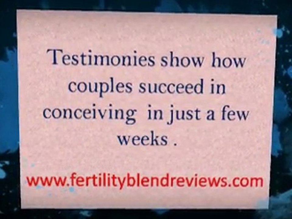 Fertility Blend Reviews as Proof of Life