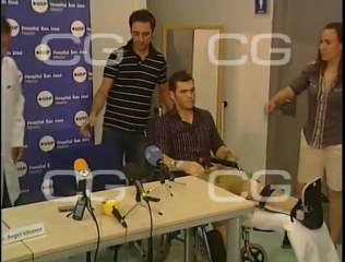 Fonsi Nieto tras accidente en Indianápolis