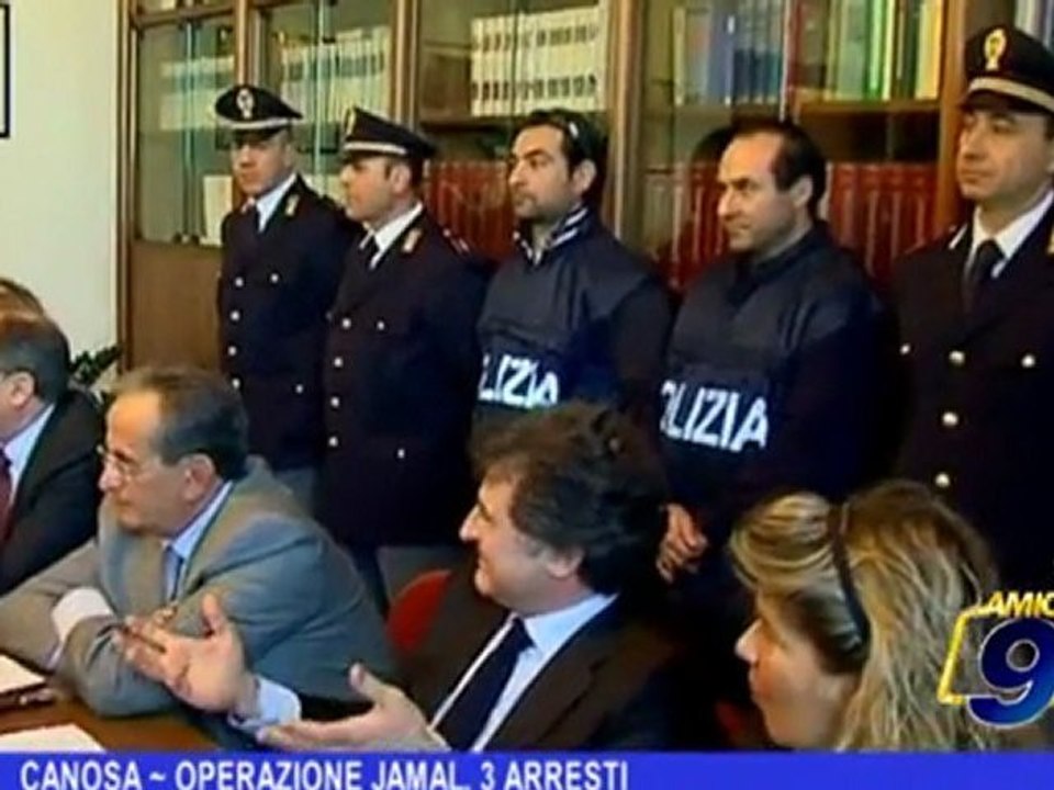 CANOSA DI PUGLIA | Operazione Jamal, 3 arresti