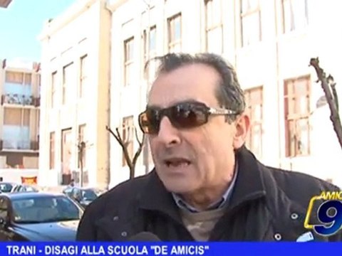 TRANI | Disagi alla scuola De Amicis
