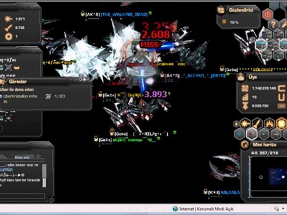 DARKORBİT TR1 GECE KLANI - 4/5 YARATIK SHOW