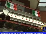 BISCEGLIE | 150° Unità d'Italia, bandiere sui balconi