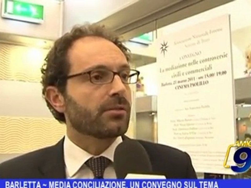 BARLETTA | Media conciliazione, un convegno sul tema