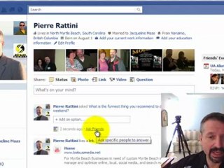 Facebook Questions for Myrtle Beach Marketing