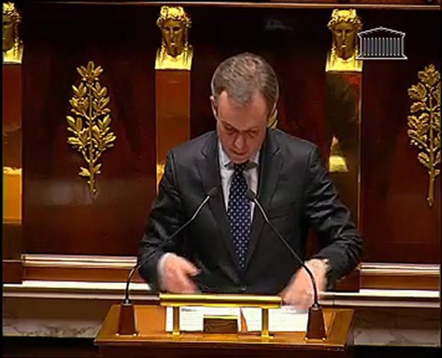 F. de Rugy : Motion de rejet préalable sur la Réforme territoriale