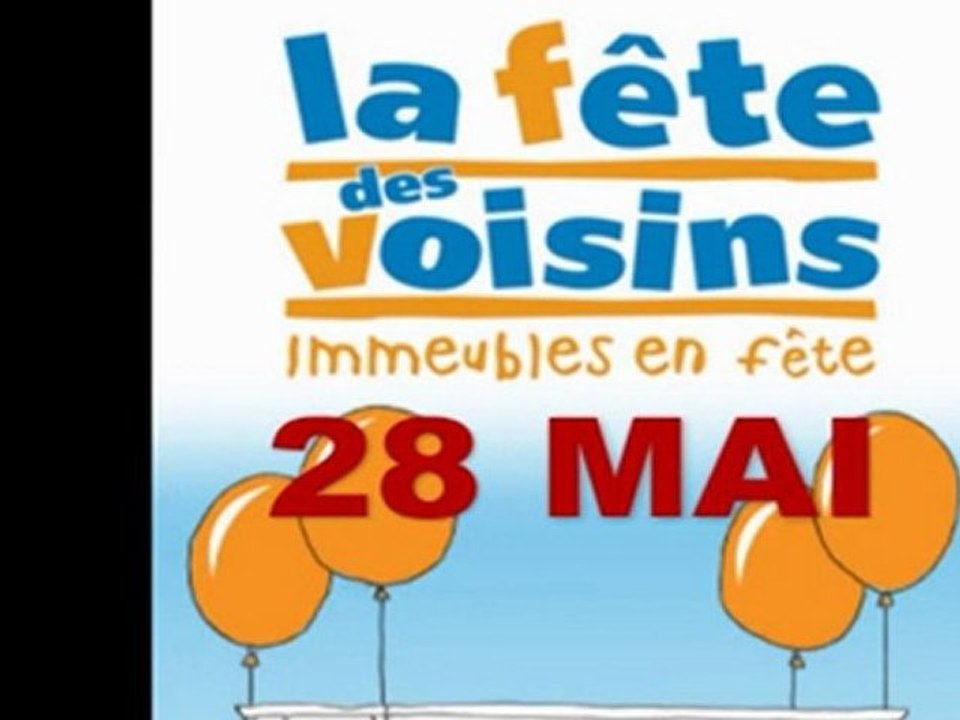 28 mai   - Fête des voisins - Tu viens ?