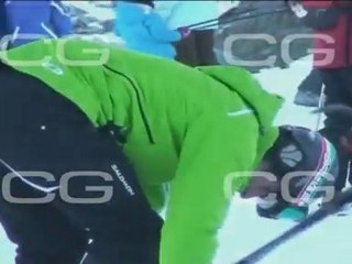 Jorge Fernández, de vacaciones en Baqueira