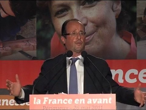 Francois Hollande à Périgueux