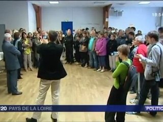 Ségolène Royal à Laval pour défendre l'école  avec les parents d'élèves