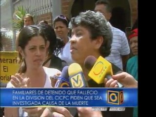 Sospechas sobre muertes