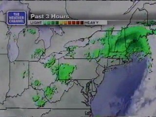 TWC Satellite Local Forecast from December 2001