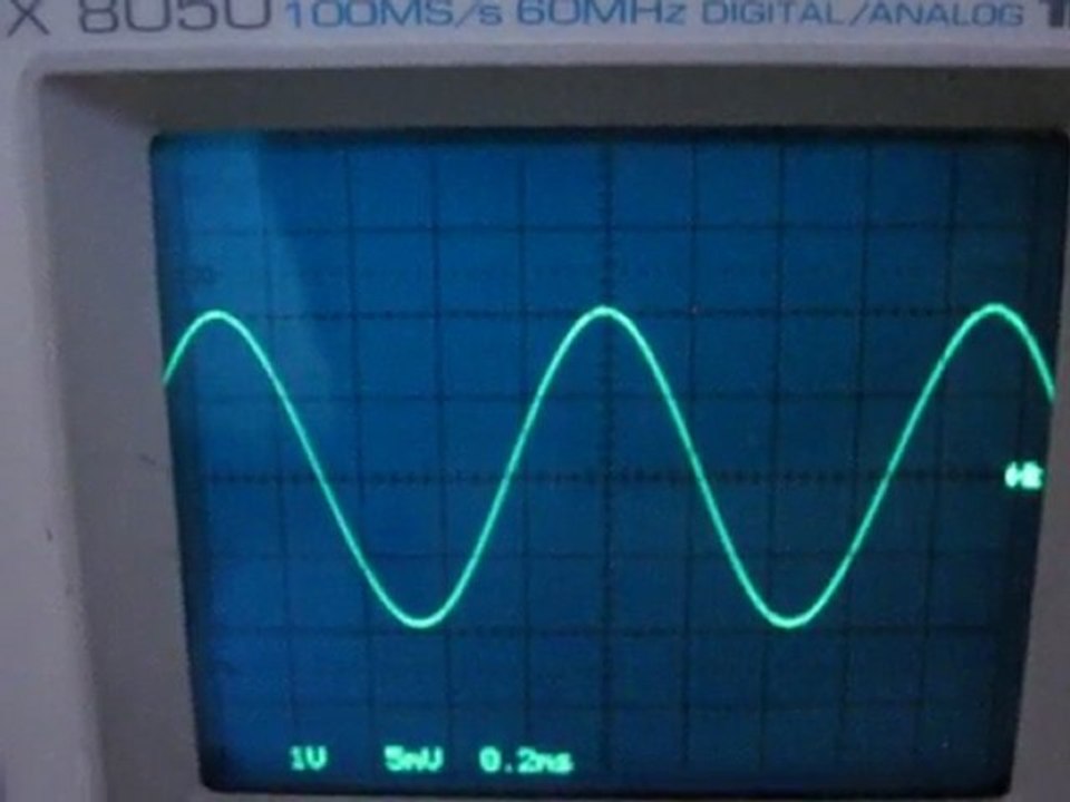 6 oscilloscope décalage horizontal