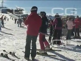 Blanca Suelves pasa las navidades en Baqueira