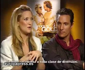 Matthew McConaughey 'loco por el oro'.