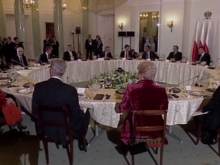 Barack Obama en visite en Pologne