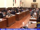 ANDRIA | Consiglio comunale unito contro la criminalità