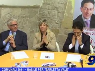 COMUNALI 2011 | Basile per "Barletta vale"