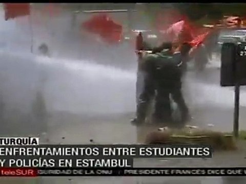Manifestaciones estudiantiles en Turquía