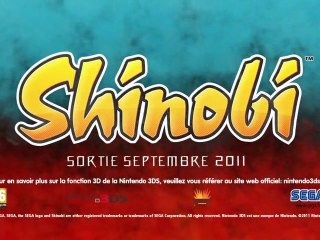 Shinobi - 3DS Trailer [HD]
