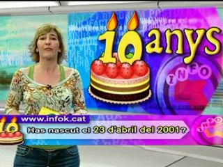 TV3 - Info K - Has nascut el 23 d'abril del 2001?