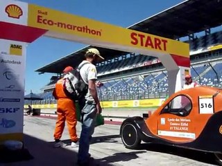 'Eco-marathon' car rally held near Berlin