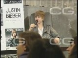 La entrevista de Justin Bieber en Madrid