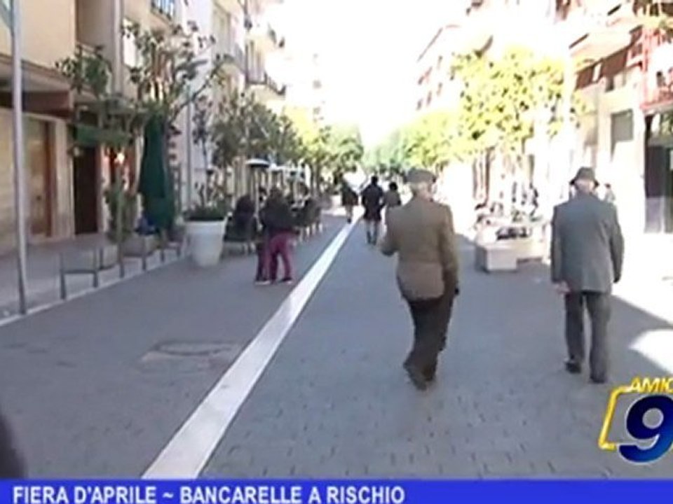 ANDRIA | FIERA D'APRILE: BANCARELLE A RISCHIO ANDRIA
